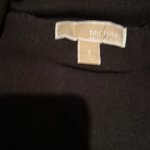 Michael by Michael Kors - Open Front Black Carnigan - Small - Picture 2 of 6